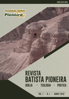 					Visualizar v. 7 n. 1 (2018): Revista Batista Pioneira
				