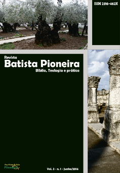 					Visualizar v. 3 n. 1 (2014): Revista Batista Pioneira
				